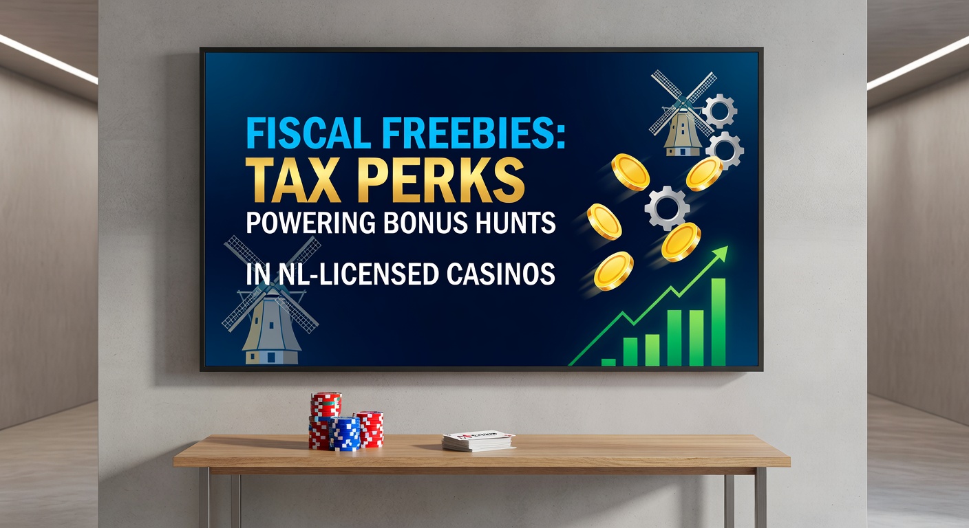 Grafiek met belastingvoordelen en bonusstructuren in Nederlandse online casinos, illustrerend hoe fiscale perks spelers aantrekken