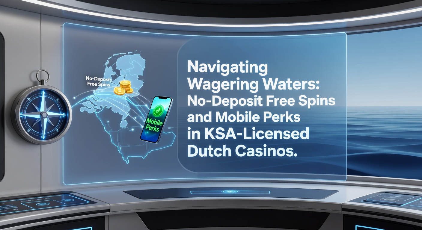 Smartphone met casino-app en free spins iconen op een Nederlands vlaggenachtergrond, symboliserend mobiele gokvoordelen in gereguleerde markten