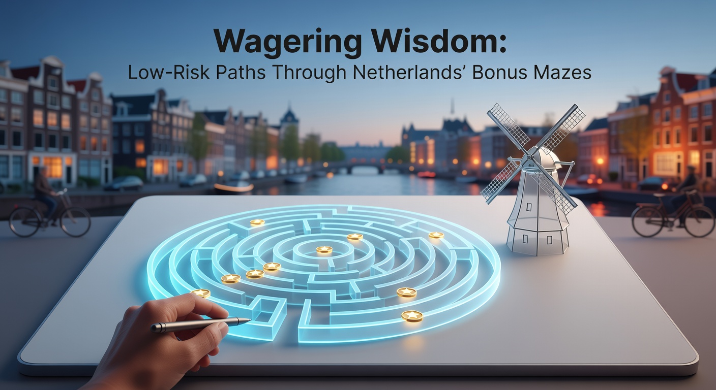 Voorbeeld van een low-risk wagering pad op een Nederlands casino-platform, met slotselecties en voortgangstracker